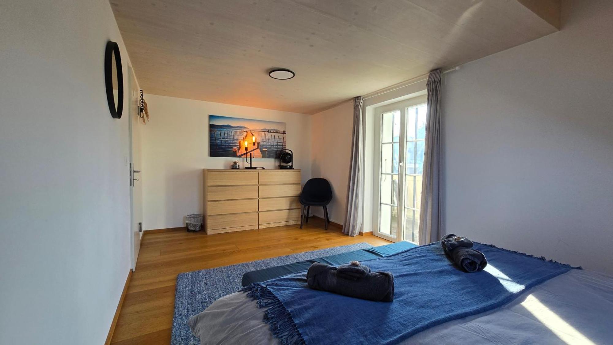 Ferienwohnung Niesen Loft Spiez Exterior foto